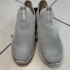 Gray Slip-On Shoes